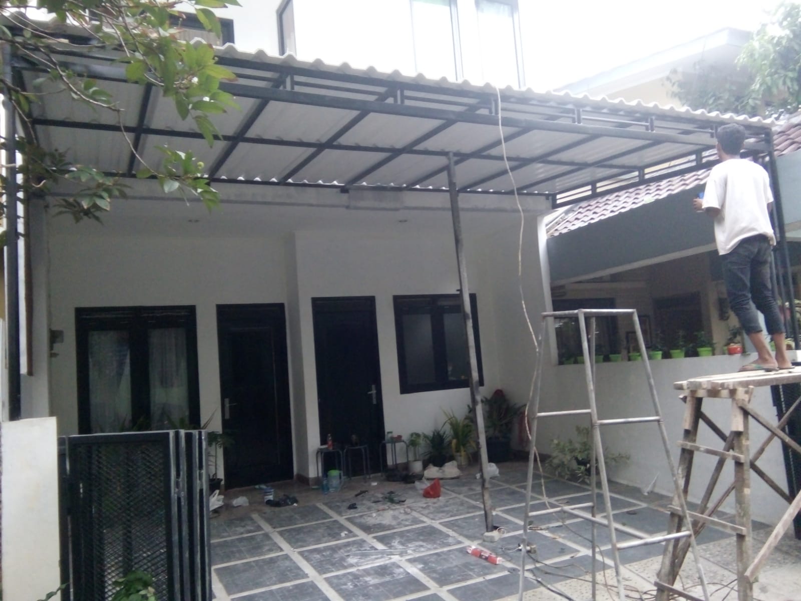 Biaya Pembuatan Kanopi Murah  Cilodong Depok